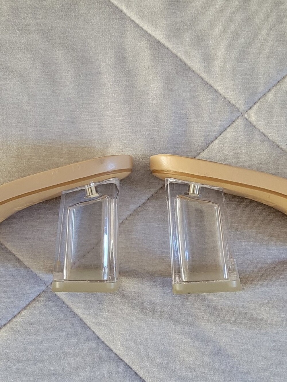 Zara Clear Vinyl Block Heel Mules - Picture 5 of 6